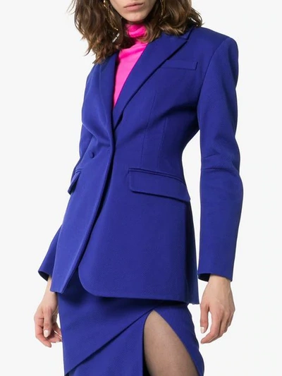 Shop Aleksandre Akhalkatsishvili Tailored Single In Blue