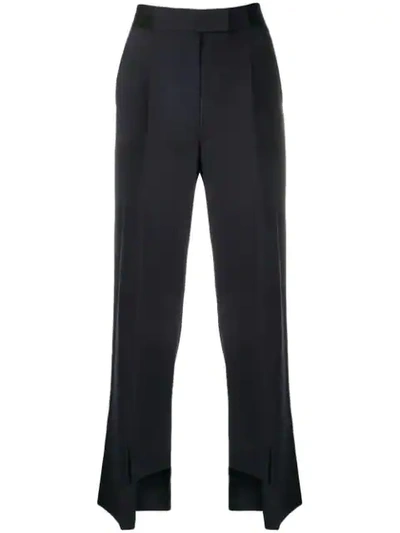 Shop Frenken Unmatched Basic Suiting Trousers In Blue
