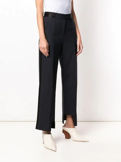 Shop Frenken Unmatched Basic Suiting Trousers In Blue