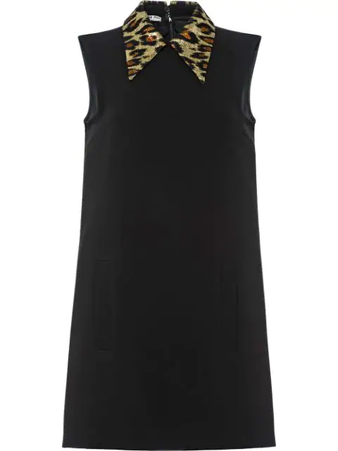 miu miu leopard dress