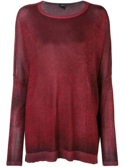 Shop Avant Toi Knit Sweater - Red