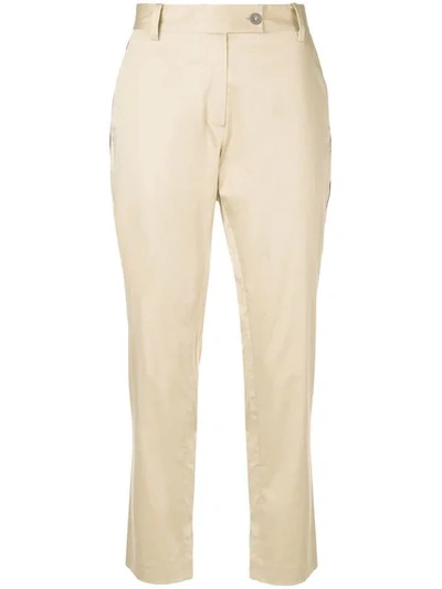 Shop 6397 Cropped Trousers - Neutrals