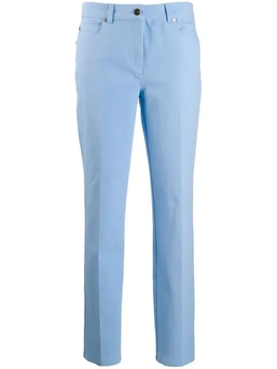 ESCADA 修身长裤 - 蓝色