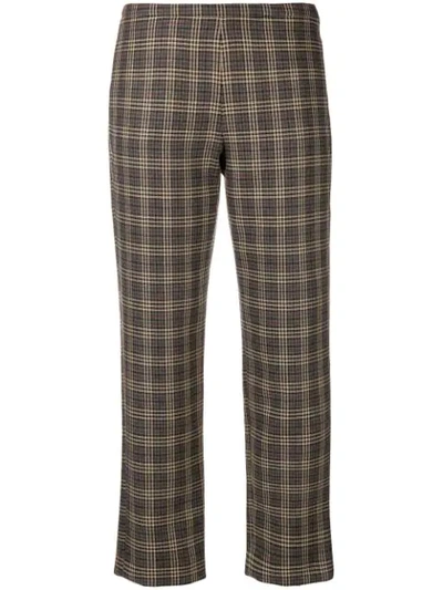 Shop Antonio Marras Cropped Trousers - Grey
