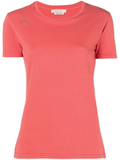 Shop Alyx Ring Detail T-shirt In Red