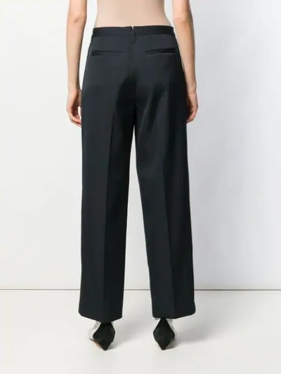 Shop Marc Jacobs Tailored Trousers In 410 Navy