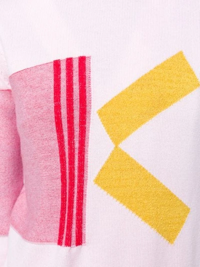 KENZO K羊毛针织毛衣 - 粉色