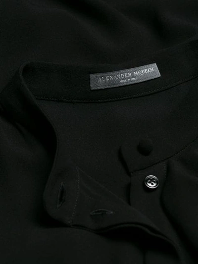 Shop Alexander Mcqueen Sleeveless Blouse In Black