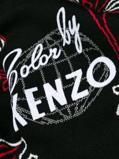 Shop Kenzo Dragon Sweater In Black