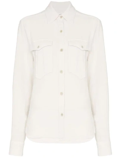 Shop Isabel Marant Étoile Jacob Button In Neutrals