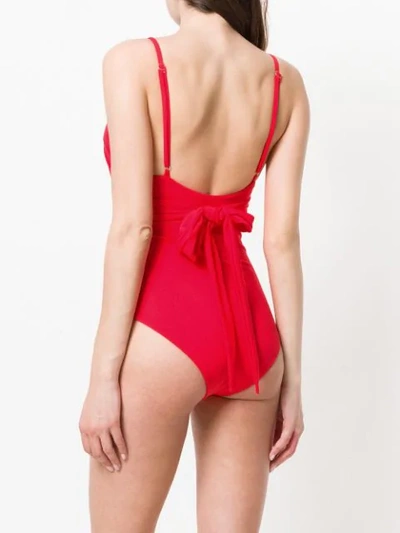 tie waist swimsuit