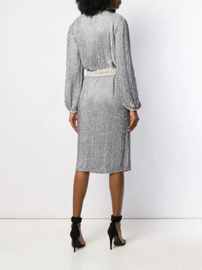 Retroféte Retrofete Audrey Robe Dress In Silver