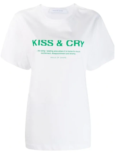 Shop Walk Of Shame Kiss & Cry T In White