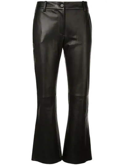 Shop Nili Lotan Caden Trousers In Black