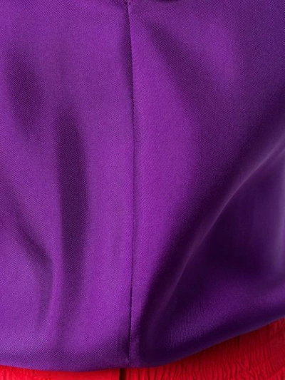 ALYSI 绕领式上衣 - 紫色