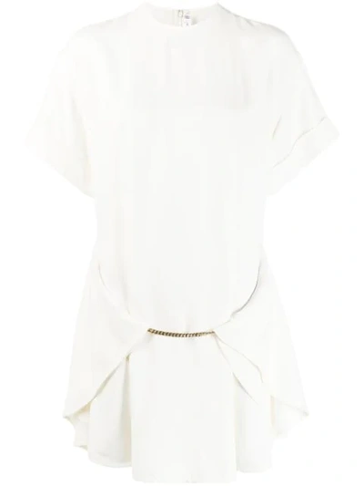 Shop Victoria Beckham Relaxed-fit Blouse In White