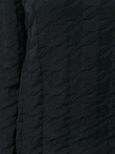 Shop Blumarine Knitted Sweatshirt In Black