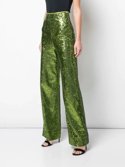 Shop Cinq À Sept Shelby Trousers In Peridot