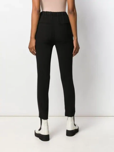 Shop Marni Straight-leg Trousers In Black