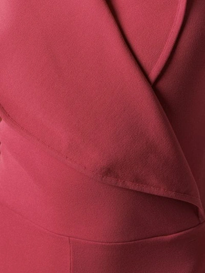 Shop Stella Mccartney Jumpsuit Mit Oversized-revers In 6559 Pink
