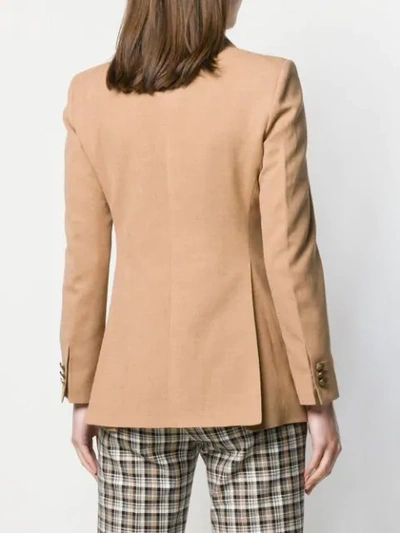 Shop The Gigi Fitted Jacket In Neutrals