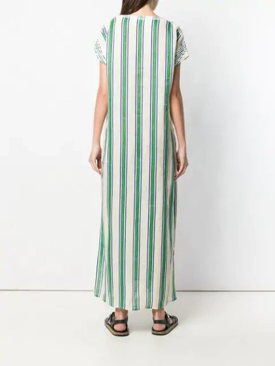 Shop Tory Burch Awning Stripe Dress In 963 Grand Awning Stripe