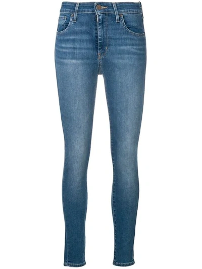 LEVI'S 紧身棉质混纺牛仔裤 - 蓝色