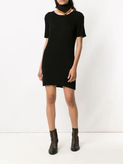 Shop Andrea Bogosian Shift Dress In Black