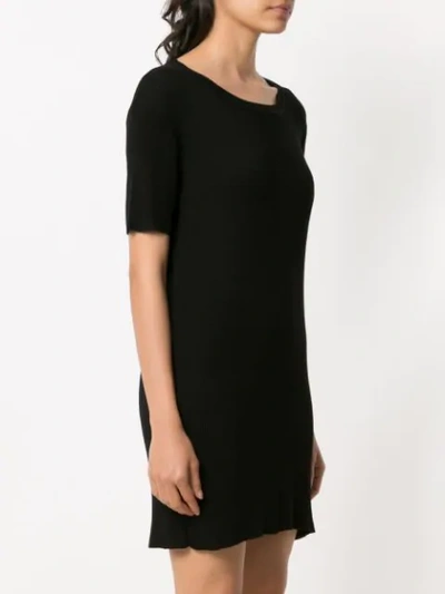 ANDREA BOGOSIAN SHIFT DRESS - 黑色