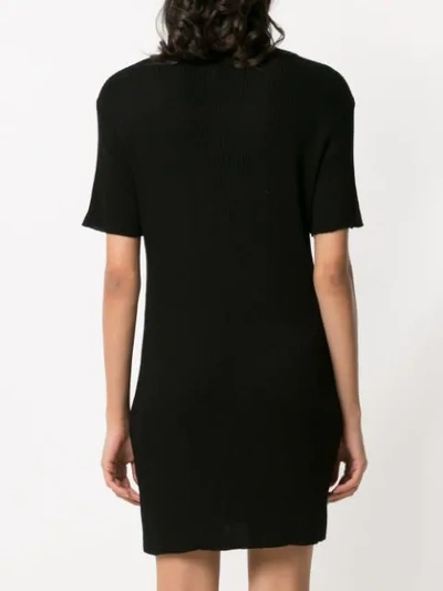 ANDREA BOGOSIAN SHIFT DRESS - 黑色