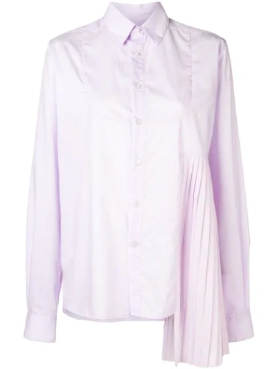 Shop Each X Other Asymmetric Design Shirt In Pink