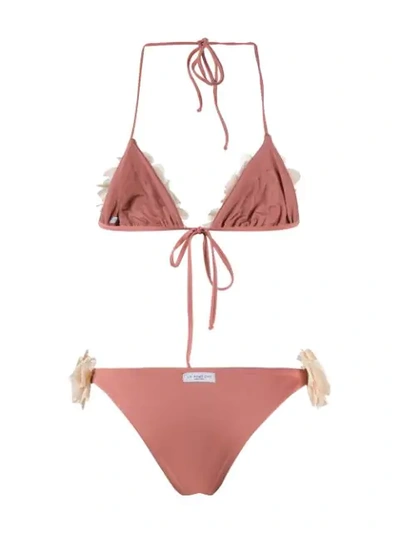 Shop La Reveche Shayna Bikini Set In Pink