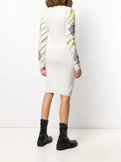 Y/PROJECT PATTERNED KNIT DRESS 