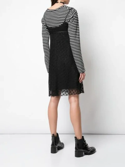 Shop Marc Jacobs Besticktes Kleid - Schwarz In Black