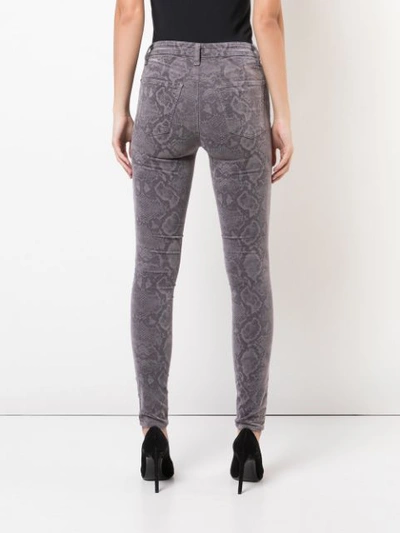 Shop J Brand Maria High Rise Jeans In Grey