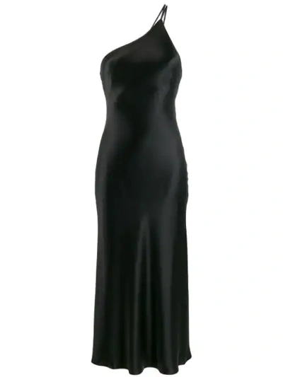 Shop Galvan Roxy Dress In Black