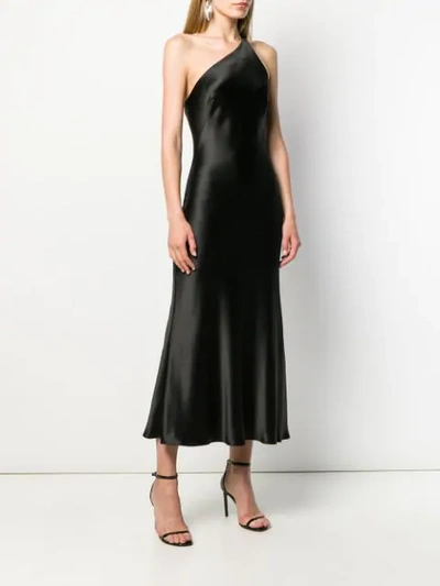 Shop Galvan Roxy Dress In Black