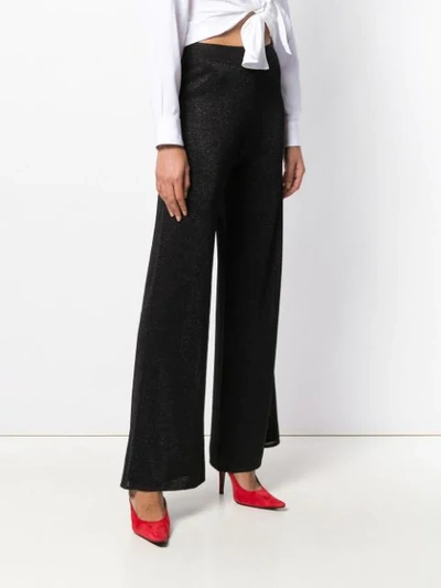 Shop Missoni Wide-leg Trousers In Black