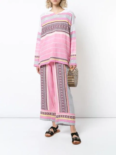 Shop Lemlem Luchia Trousers In Pink