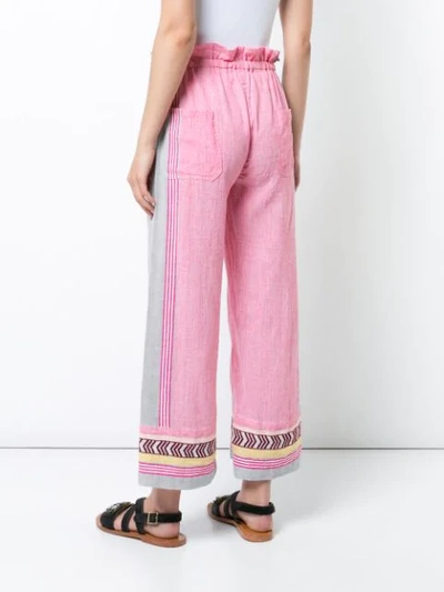 Shop Lemlem Luchia Trousers In Pink