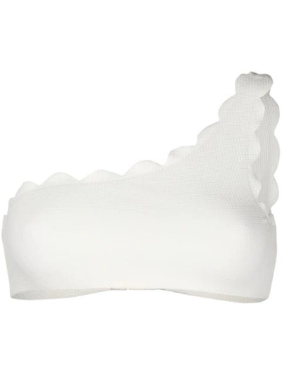 Shop Marysia Strapless Bikini Top In White