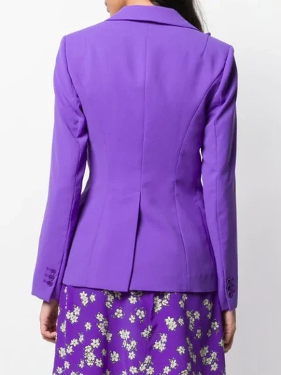 Shop P.a.r.o.s.h . Blazer Jacket - Purple