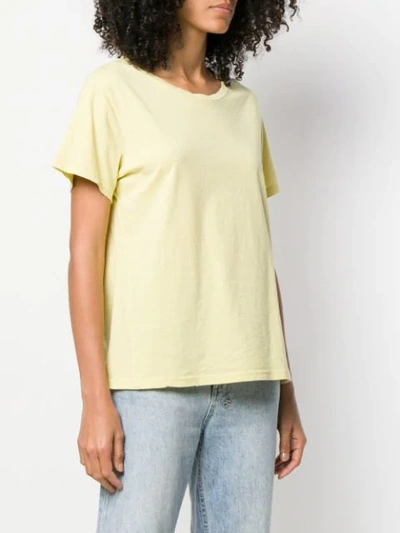 Shop Masscob Novo T-shirt In Yellow