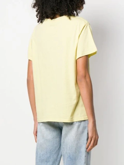 Shop Masscob Novo T-shirt In Yellow