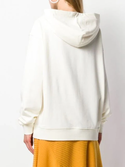 Shop Vivienne Westwood Anglomania Oversized Hoodie In White