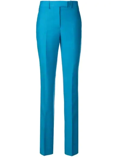 Shop Calvin Klein 205w39nyc Loose Tailored Trousers In Blue