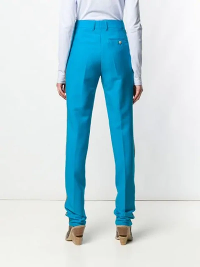 Shop Calvin Klein 205w39nyc Loose Tailored Trousers In Blue