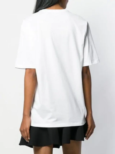 Shop Alexander Mcqueen Graphic Print T-shirt In White