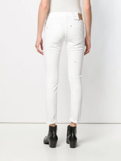 Shop Dondup Monroe Jeans - White