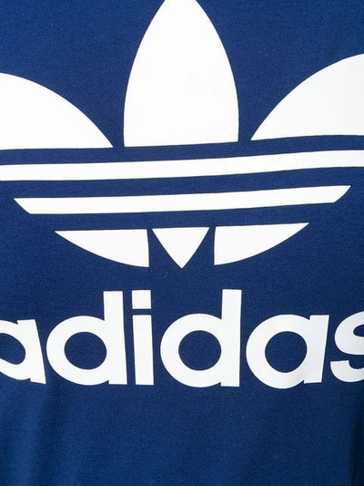 Shop Adidas Originals Branded T In Blue